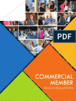 2019 Commercial Member Rules