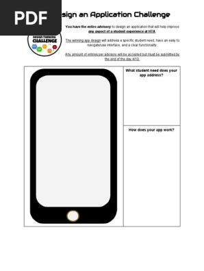 copy of design an app challenge