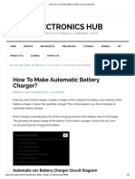 Automatic Battry Charger