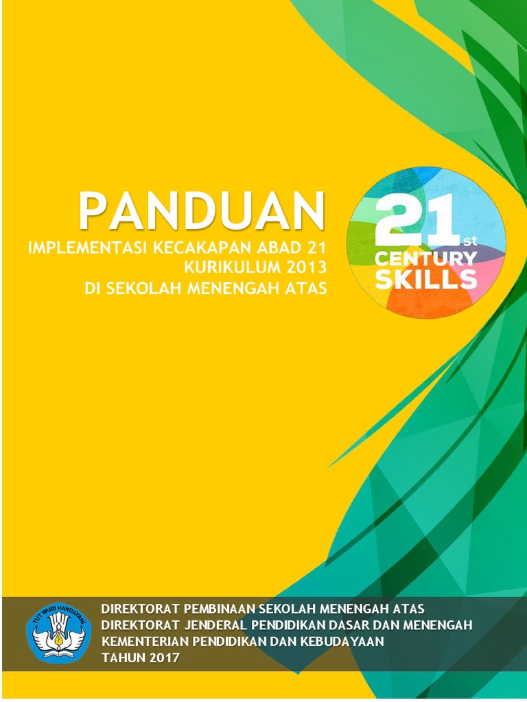 Panduan Implementasi Kecakapan Abad 21 Pdf Pdf