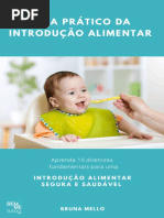 Guia Prático Da Introdução Alimentar