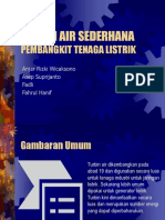 Presentasi Turbin Air Sederhana