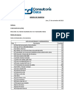 Orden de Ingreso 261118 - PBF