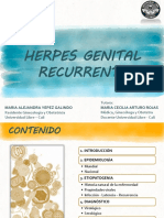 Gs Herpes Genital Recurrente - Ma Alejandra Yepez Final