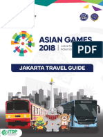 Booklet Jakarta Travel Guide - Asian Games