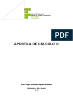 Apostila de Cálculo 3 - Versão - 2018-2 - Completa PDF