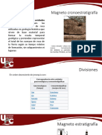 Magneto Cronoestratigrafía, Magnetoestratigrafia y Quimioestratigrafia