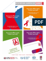 Global HIV Prevention Campaign - A Guide For Posts Worldwide - PR Campaign Guidelines