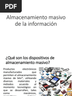 Almacenamiento Masivo de La Información