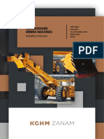 KGHM ZANAMs Undergound Mining Machine Catalogue