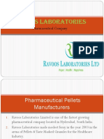 Ravoos Laboratories: Pharmaceutical Company