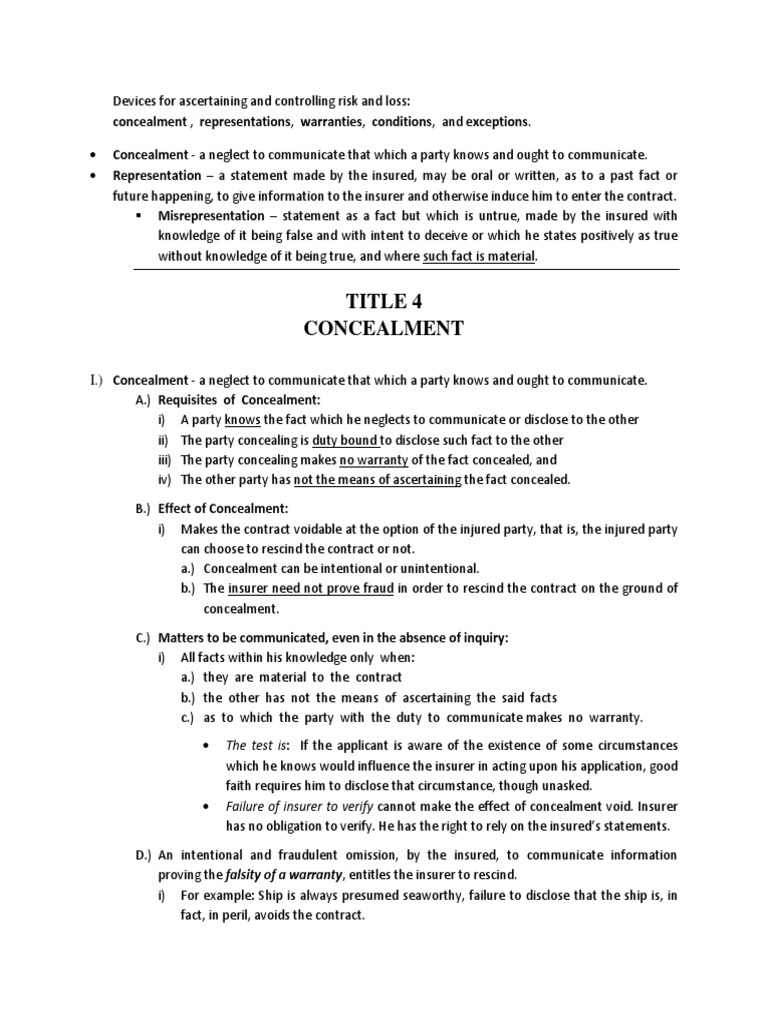 Devices For Ascertaining and Controlling Risk and Loss | PDF ...