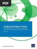 Adb Sub-Contracting System