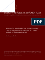 History of Science in South Asia