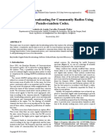 Digital Radio Broadcasting For Community Radios Using Pseudo-Random Codes