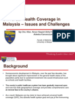 Universal Health Coverage in Malaysia
