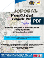 Proposal Festival Pajak 2017 Universitas Bunda Mulia