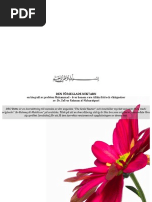 Den Förseglade Nektarn  PDF
