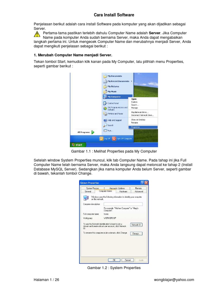 Cara Install PDF | PDF