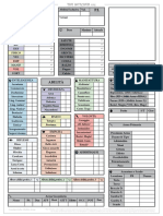 Witcher Character Sheet Printer Friendly