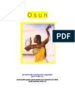 Os caminhos de Oxum