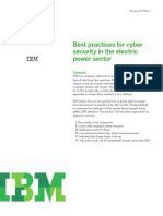 Best Practices For Cyber Security in The Electric Power Sector PDF