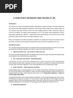 02.case Study On Boiler Tube Failure at JPL