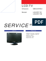 Samsung LE23R71B Chassis GBU23HEU PDF
