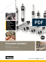 Pneumatic Cylinders: Series P1A According To ISO 6432