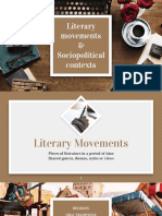 Literary Movements and Sociopolitical Contexts 2