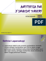 Anesthesia Fot Insvasive Surgery