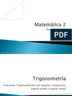 (14-1) Ángulo Doble y Mitad