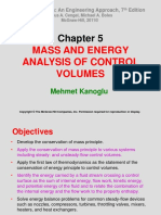 Chapter 5 MASS AND ENERGY ANALYSIS OF CONTROL VOLUMES3872393.ppt