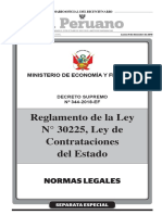 Ley de Contrataciones Del Estado 2018