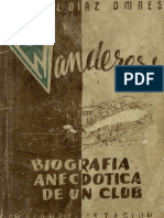 Wanderers Biografia Anecdotica de Un Club Manuel Diaz Omnes 1952