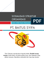 Sosialisasi Struktur Organisasi IGD