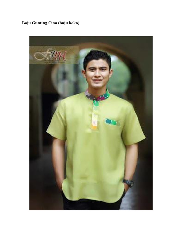 Baju Gunting Cina Pdf