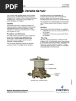 DVS205 Dual-Variable Sensor: Specification Sheet