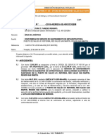 Informe de Conformidad de Servicio de Mantenimiento - Reforma