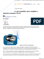 Como Configurar Um Repetidor Para Ampliar o Sinal Do Roteador Wi-Fi 