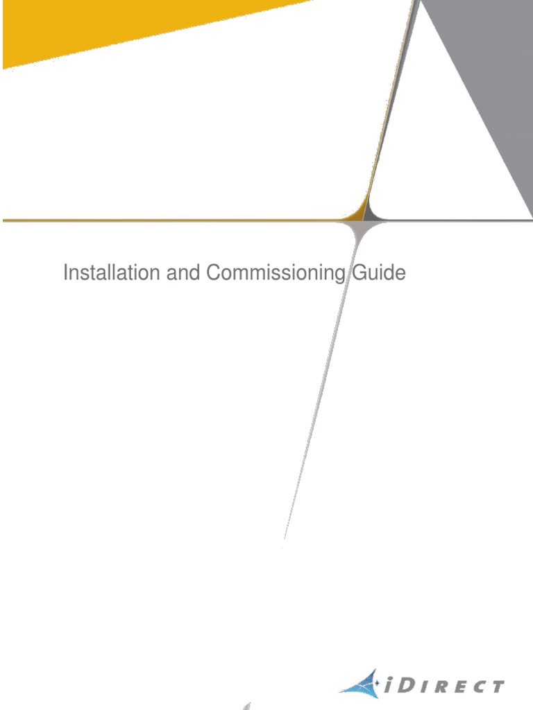 IDirect Modem User Manual | PDF | Compass | Ip Address