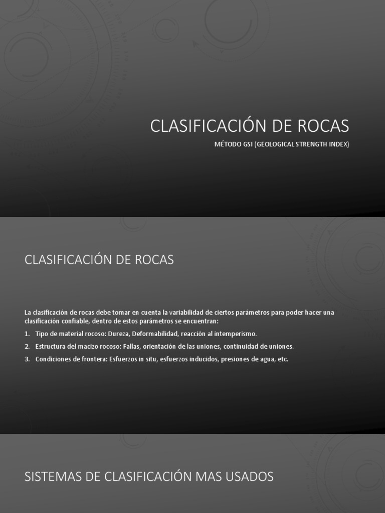 Clasificación GSI-1 | PDF | Science | Geología