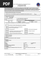 PWD Application Form 4.0 | PDF | Visual Impairment | Employment