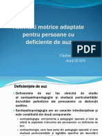 Activitati Motrice Adaptate