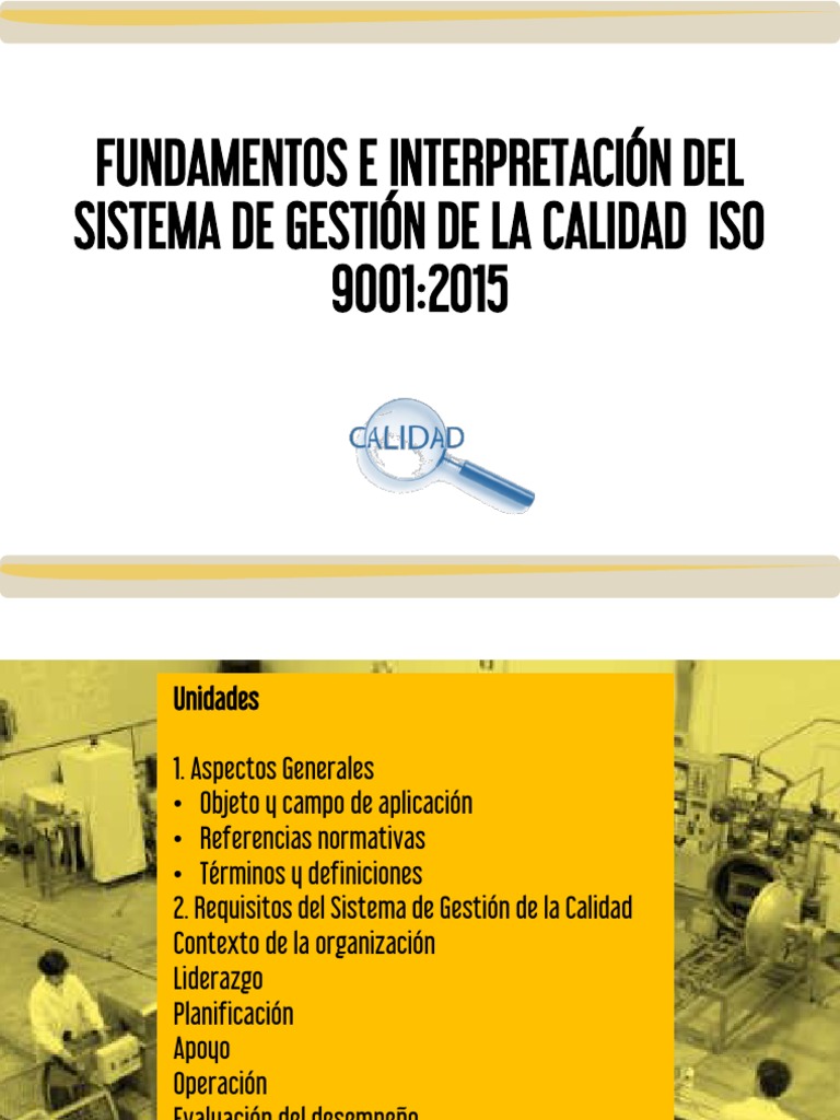 ISO 9001:2015: Guía de Calidad | PDF | Gestión de la calidad | Calidad ...