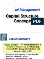 Capital Structure Concepts