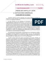 Decreto 80 - 2013 - Adaptacion Normativa Prev Riesgos Laborales A Cyl y Sus Org Autonomos PDF