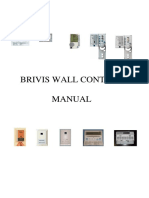 Brivis Wall Control Manual