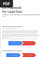 Leadgen Ux Playbook