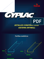 Sistema constructivo drywall: detalles técnicos